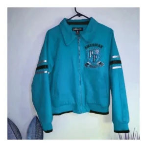 Pelle Pelle American Blue Wool Jacket view 2