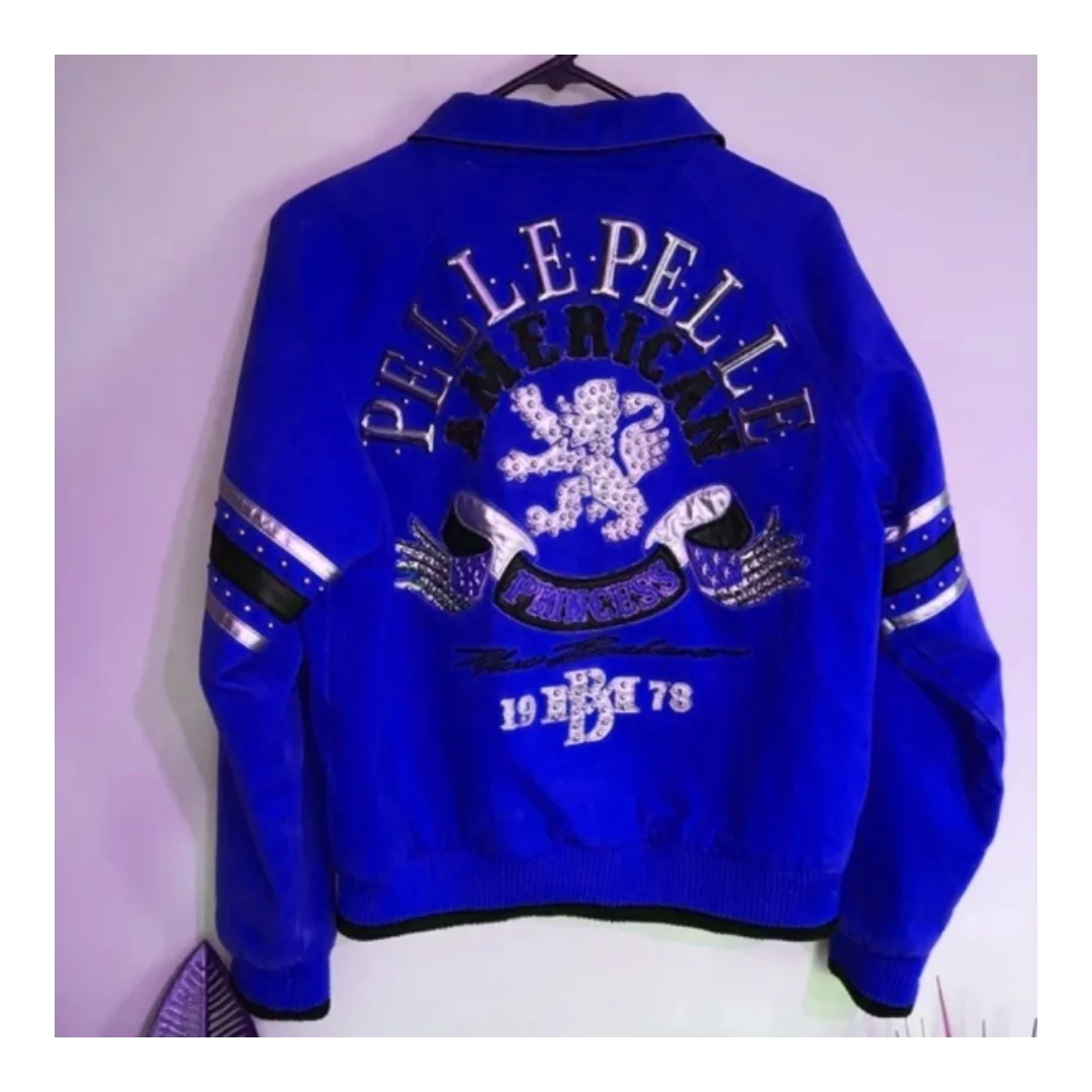Pelle Pelle MB 1978 Navy Blue Wool Jacket