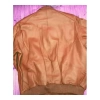 Pelle Pelle Plain Brown Leather Jacket