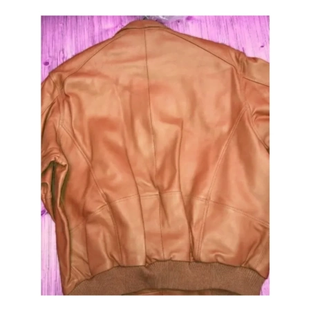 Pelle Pelle Plain Brown Leather Jacket