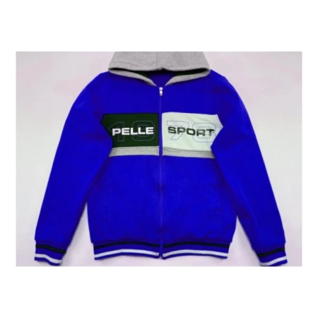 Pelle Pelle Dark Blue MB Sport Hoodie Jacket