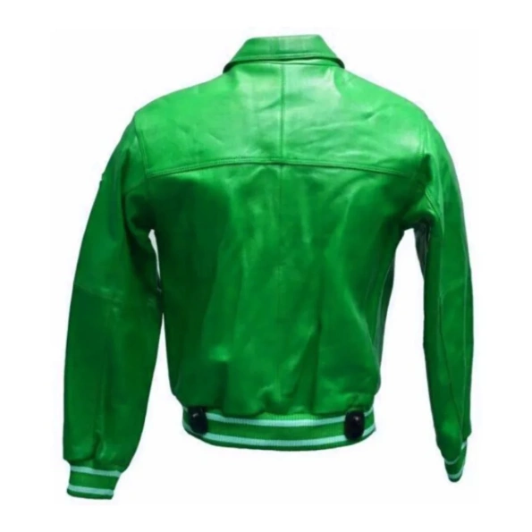 Pelle Pelle Star 1978 Green Leather Jacket