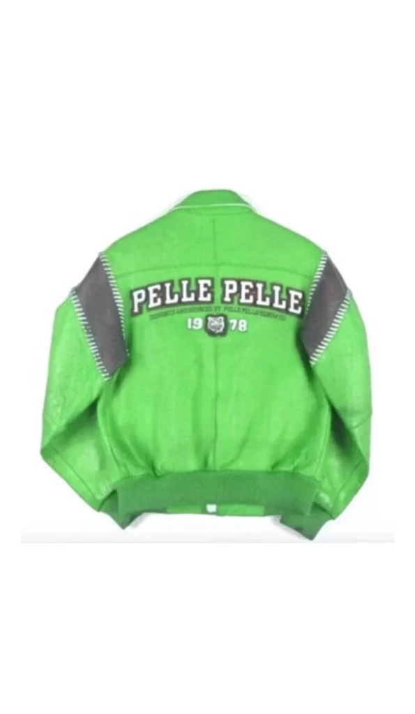 Best Pelle Pelle Green 1978 Leather Jacket