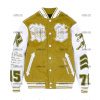 Mustard Pelle Pelle Varsity 1978 Wool Jacket