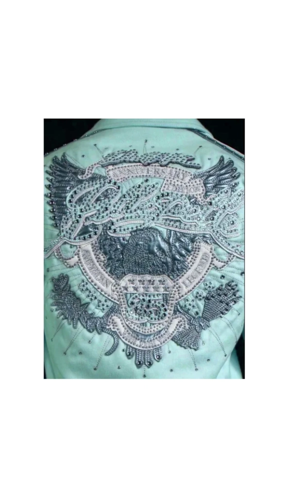 Pelle Pelle 35th Anniversary Cyan Wool Jacket