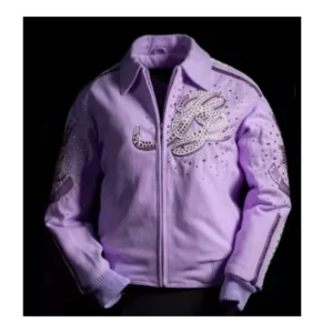 Pelle Pelle Violet Studded Wool Jacket view 2