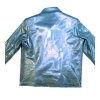 Pelle Pelle Blue Weaved Bomber Jacket