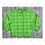 Green Pelle Pelle Gingham Cotton Shirt