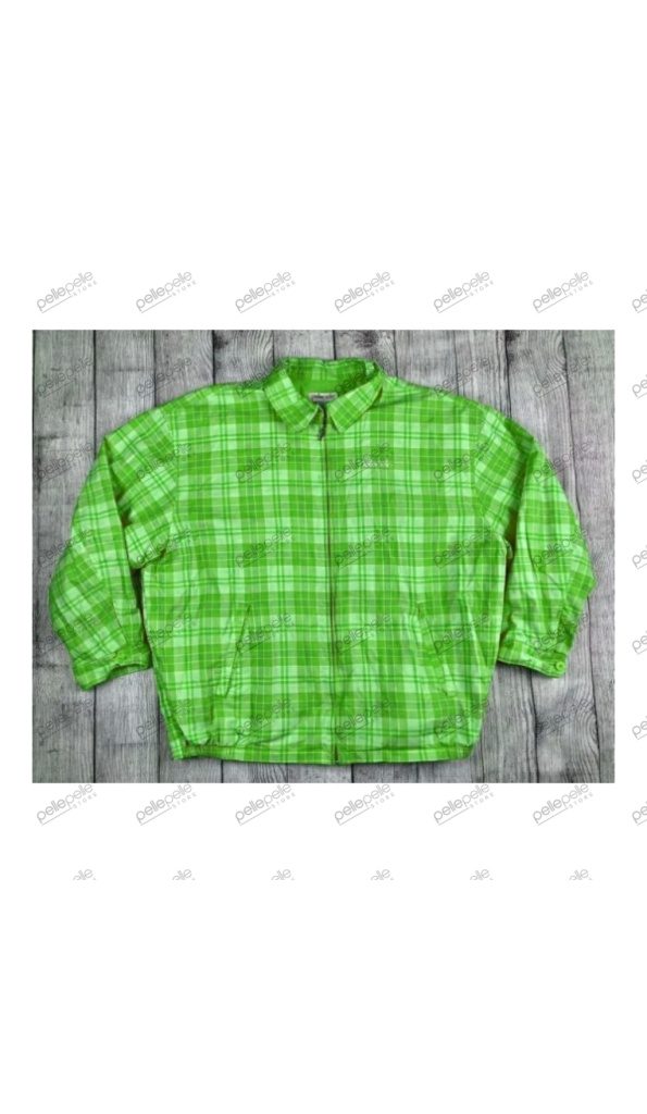 Green Pelle Pelle Gingham Cotton Shirt