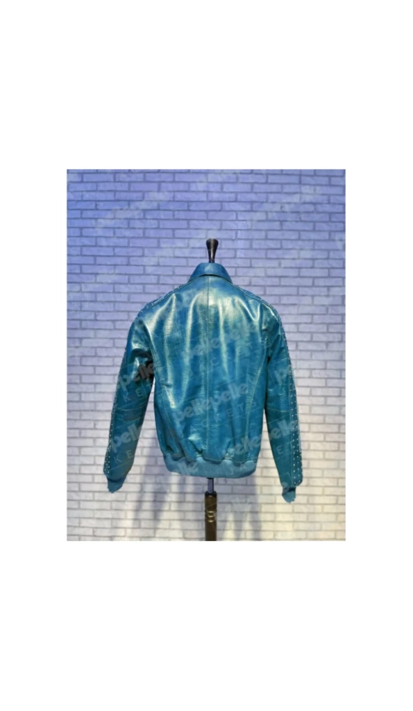 Pelle Pelle Pink Weaved Bomber Jacket