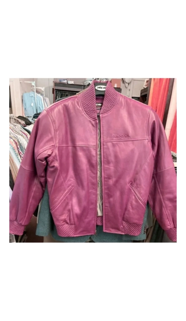 Pelle Pelle 1978 Pink Basic Leather Jacket