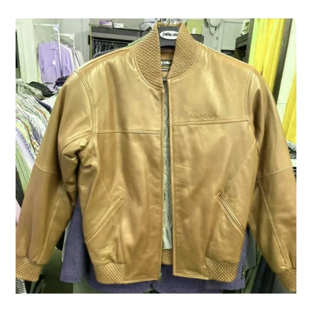 Basic Pelle Pelle 1978 Mustard Leather Jacket