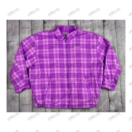 Violet Pelle Pelle Gingham Cotton Shirt