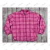 Gingham Pelle Pelle Pink Cotton Shirt