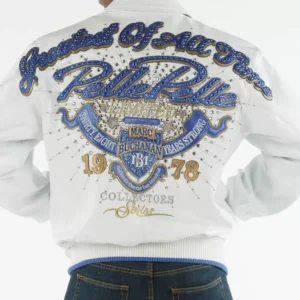 White Pelle Pelle MB Leather Jacket
