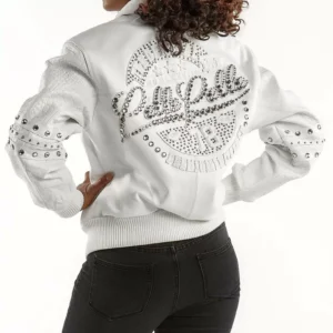 White Pelle Pelle Original Leather Jacket