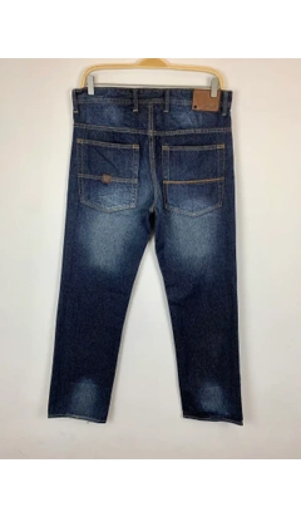 Authentic  Pelle Pelle Dark Blue Jeans Pent