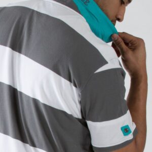 Bold Pelle Pelle Gray White T Shirt view 2
