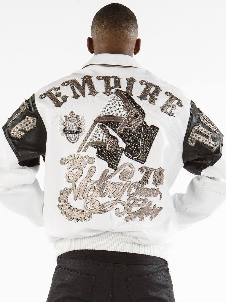 Pelle Pelle White Empire Victory Jacket