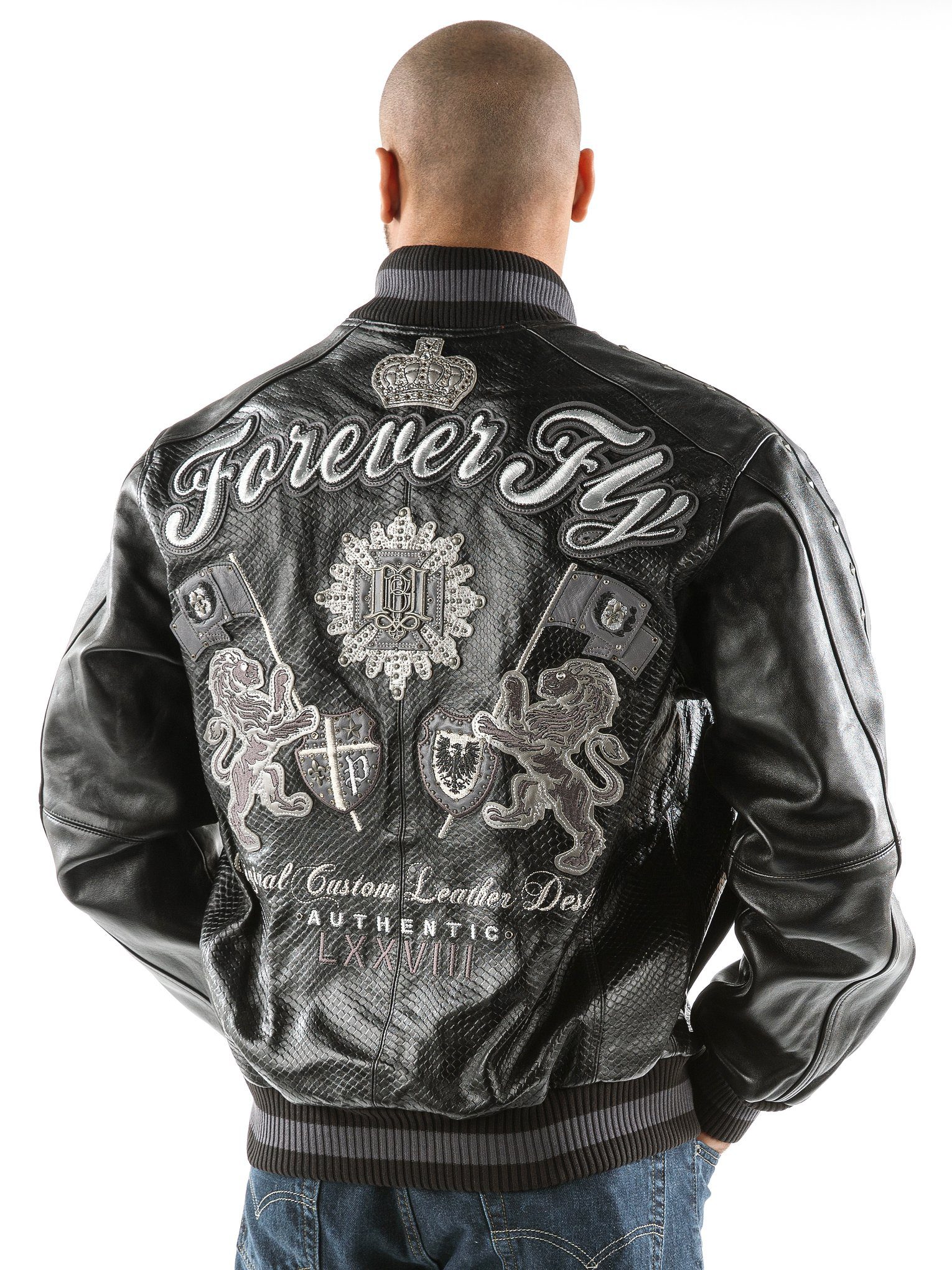 Pelle Pelle Forever Fly Black Leather Jacket