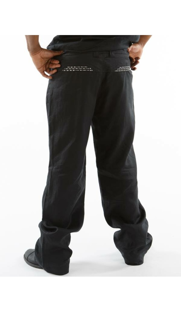 Exclusive  Pelle Pelle Black Jeans Pent