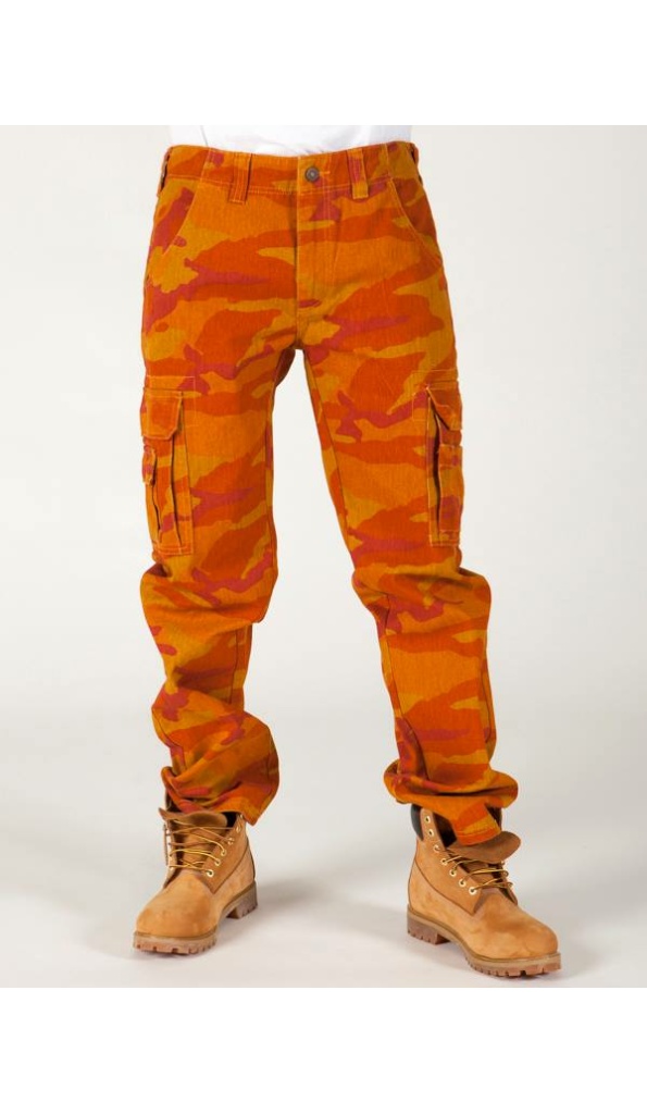 Bold Pelle Pelle Army Orange Pent
