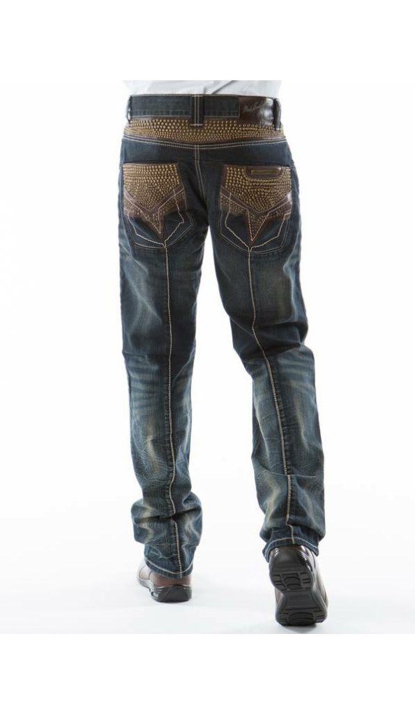 Bold Pelle Pelle Dark Blue Jeans Pent