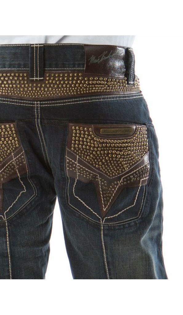 Exclusive  Pelle Pelle Black Jeans Pent
