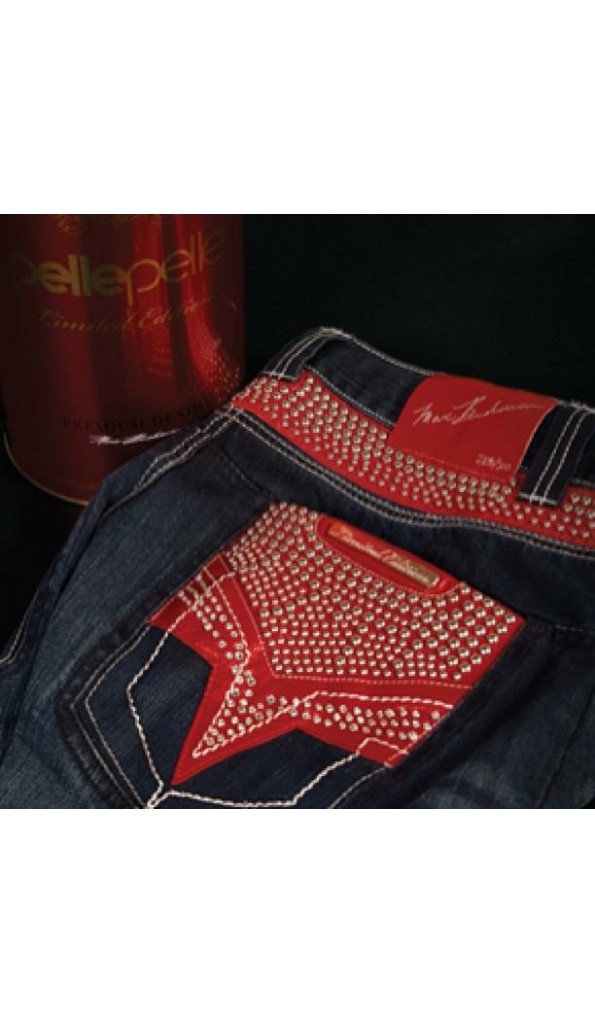 Bold Pelle Pelle Black Jeans Pant