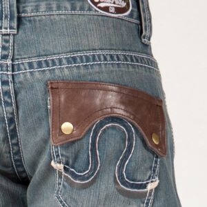Authentic Pelle Pelle Blue Jeans Pent view 1