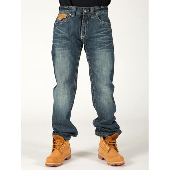 Pelle Pelle Blue Jeans Pent