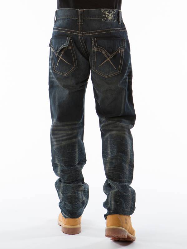 Authentic  Pelle Pelle Black Jeans Pent