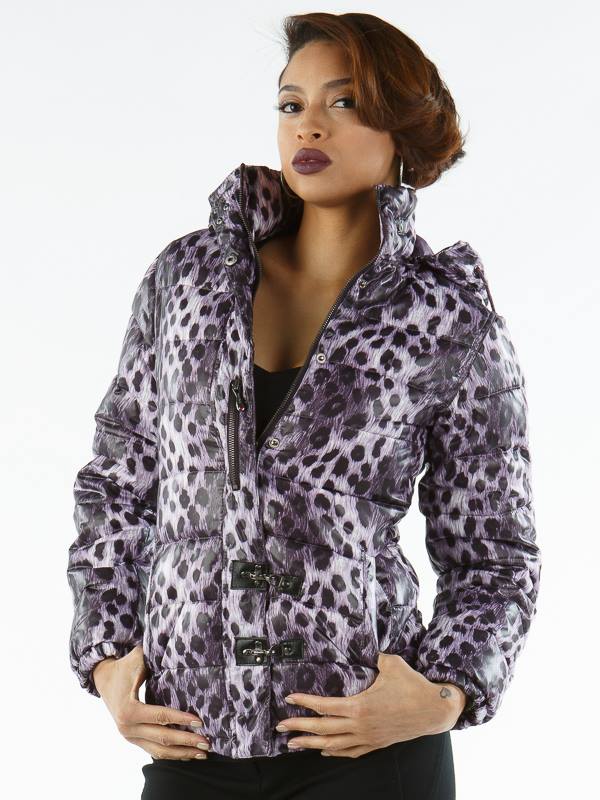 Pelle Pelle Purple Love Moschino Jacket