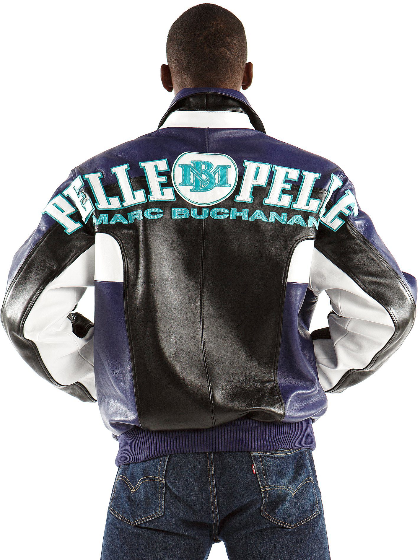 Marc Buchanan Pelle Pelle Leather Jacket