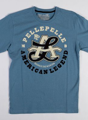 Exclusive  Pelle Pelle Blue T Shirt