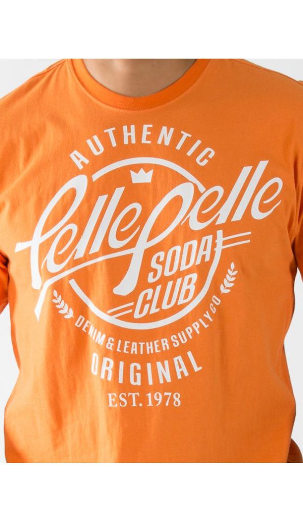Exclusive Pelle Pelle Orange T shirt
