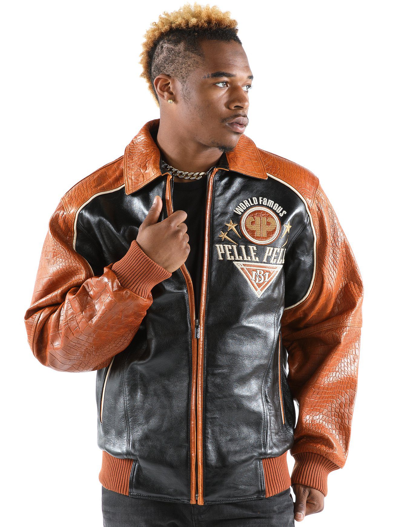 Brown Pelle Pelle MB World Famous Jacket