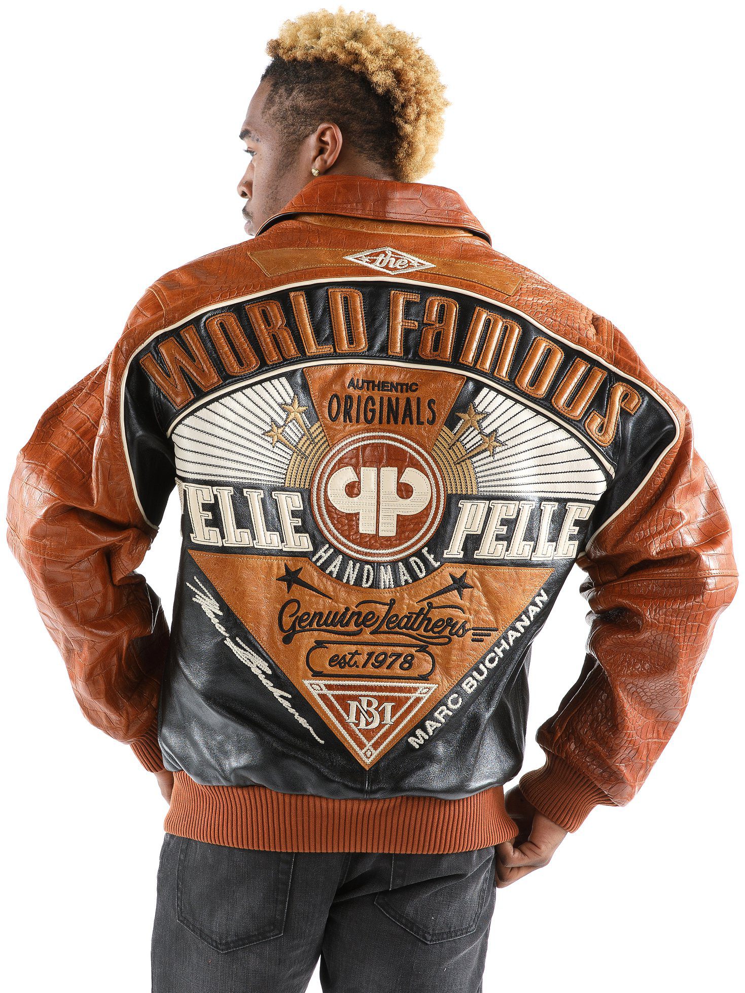 Brown Pelle Pelle MB World Famous Jacket