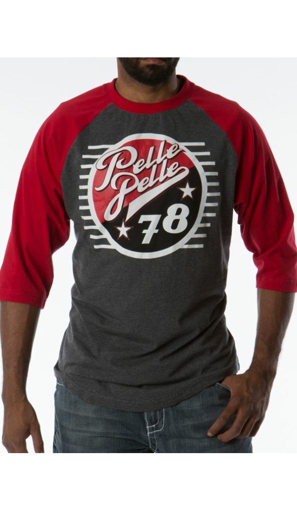 Bold Pelle Pelle 78 Red Gray T Shirt