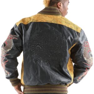 Pelle Pelle Dragon Heart Varsity Jacket view 3
