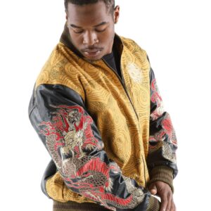 Pelle Pelle Dragon Heart Varsity Jacket view 2
