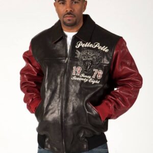 Pelle Pelle World Finest 1978 Maroon Jacket view 2