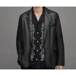 Pelle Pelle Black Blazer AKI Jacket