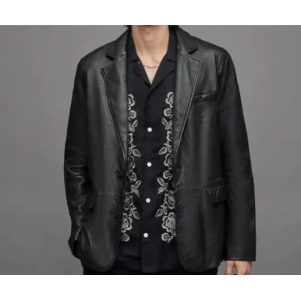 Pelle Pelle Black Blazer AKI Jacket