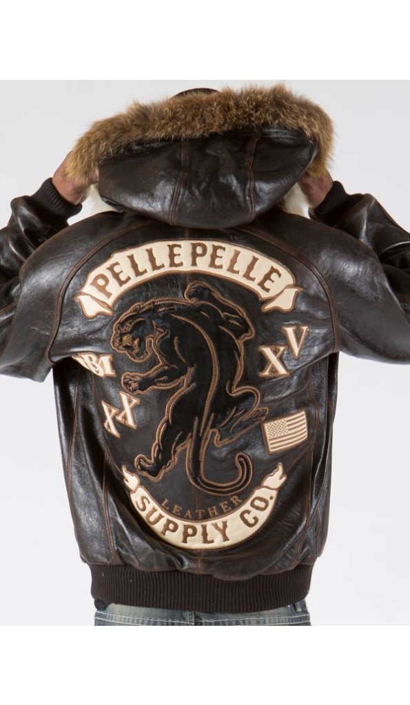 Pelle Pelle Supply Co. Fur Hood MB Jacket