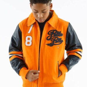 Pelle Pelle Orange Kids 1978 Wool Jacket
