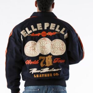 Pelle Pelle World Tour MB Black Wool Jacket
