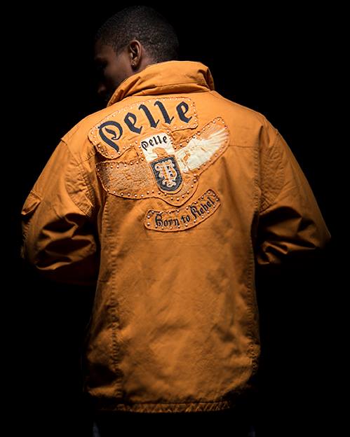 Pelle Pelle Born To Rebel Mustard Men Jacket