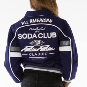Pelle Pelle Soda Club MB Purple Wool Jacket
