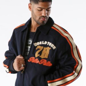 Pelle Pelle World Tour MB Black Wool Jacket view 3